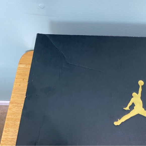 Nike Air Jordan 1 Mid Black Starfish Shattered Backboard Sz 14 Orange 554724 058